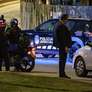 Policiamento no entorno de espaço de eventos onde ocorreu casamento do filho de Alexandre de Moraes em São Paulo Foto: Isabella Finholdt/Estadão / Estadão