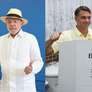 4/10/2026 - ELEIÇÕES 2026 - PRESIDÊNCIA DA REPÚBLICA - Os candidatos à Presidência da República, Flavio Bolsonaro (PL) e Luis Inacio Lula da SIlva (PT) durante votação. Fotos Werther Santana/Estadao e Pedro Kirilos/Estadão Foto: Werther Santana/Estadao e Pedro / Estadão