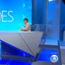 Renata Lo Prete e Lula no cenário do 'Entrevista com o Candidato' montado nos Estúdios Globo, zona oeste do Rio Foto: Reprodução/TV