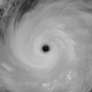 Olho, parte central do ciclone, aumentou de tamanho algumas vezes, observaram meteorologistas Foto: Reprodução/CIRA