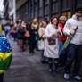 Brasileiros votam no segundo turno das eleições presidenciais em Zurique, Suíça Foto: EPA/Shutterstock / BBC News Brasil