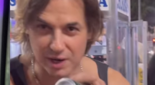 Ex-galã da Globo lamenta prejuízo como ambulante em show de Lady Gaga