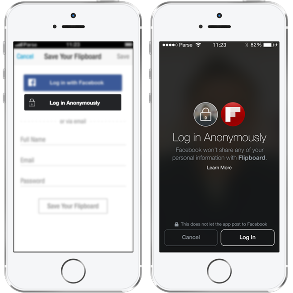 Facebook anuncia login an nimo para acesso a aplicativos