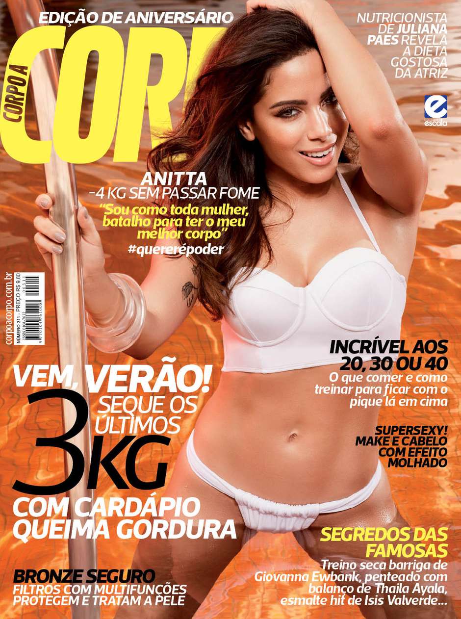 Vou virar plus size”, declara Anitta ao abandonar dieta