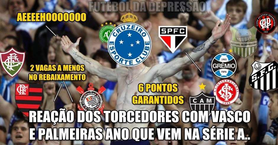 Rebaixamento do Santos gera onda de memes e piadas; confira os