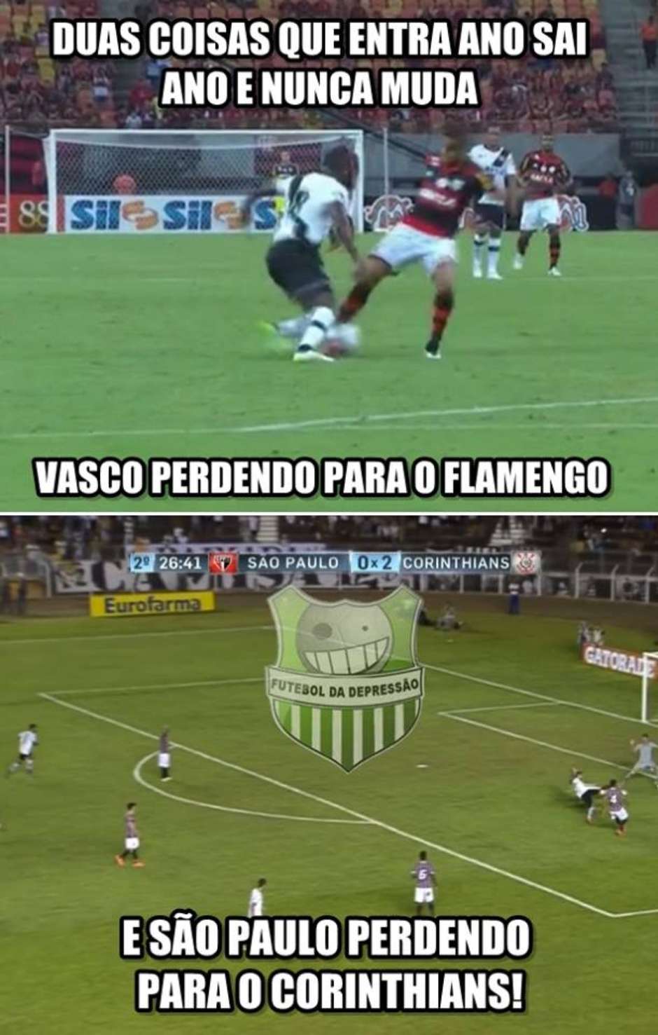 Jesus chorou: os memes das quedas de Palmeiras e São Paulo