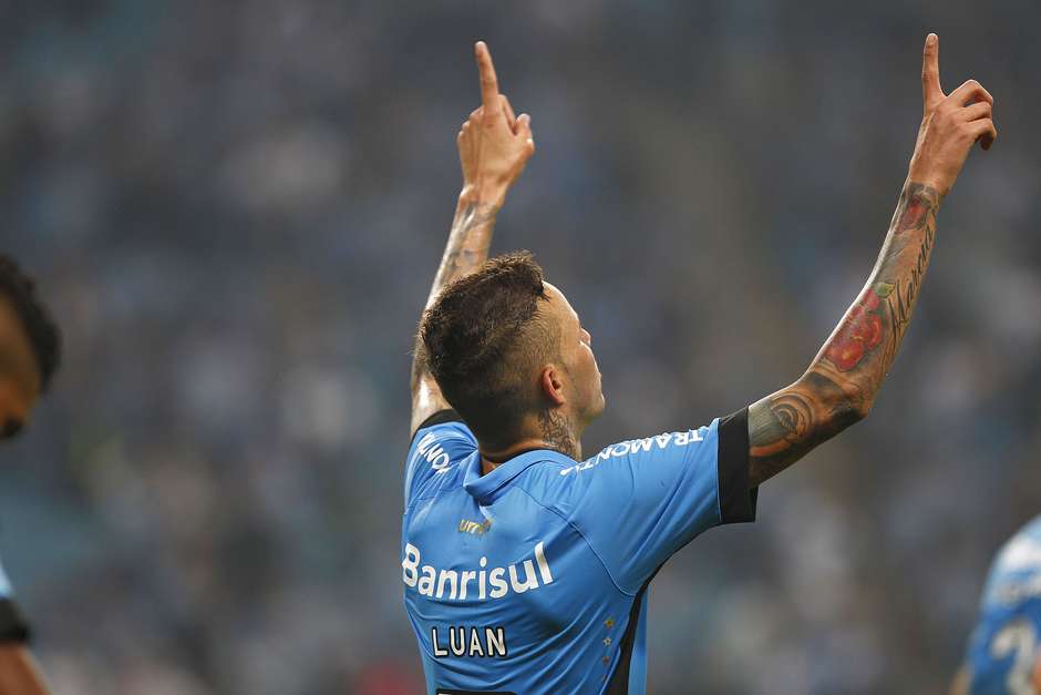 Com gastrite, Luan pode desfalcar Grêmio contra Atlético-PR