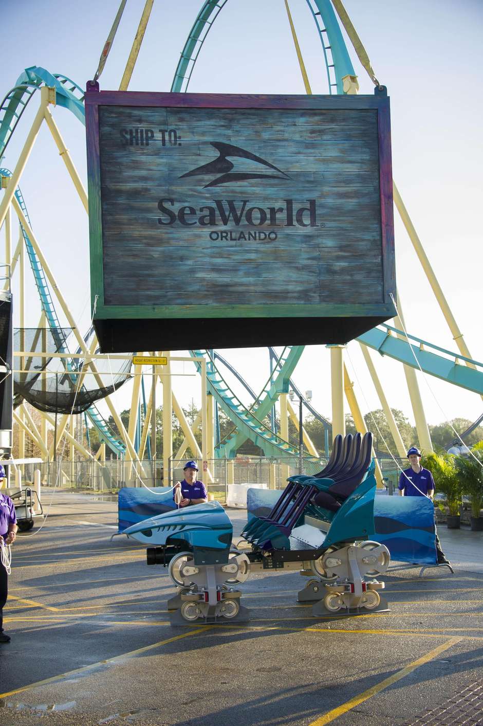 SeaWorld de Orlando terá montanha-russa em que pessoas ficarão de