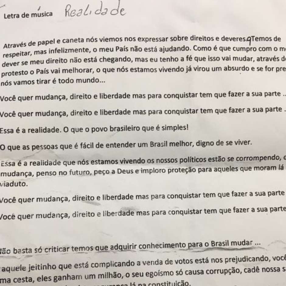 Professora usa rap e funk para ensinar Hist³ria N£o estudei para domesticar aluno