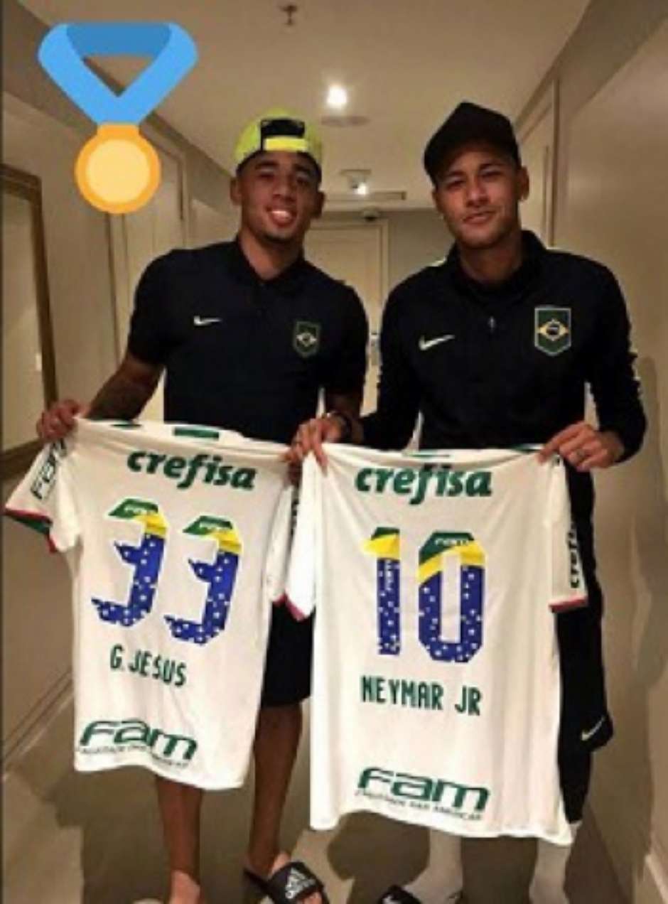 Gabriel jesus palmeiras jersey sale