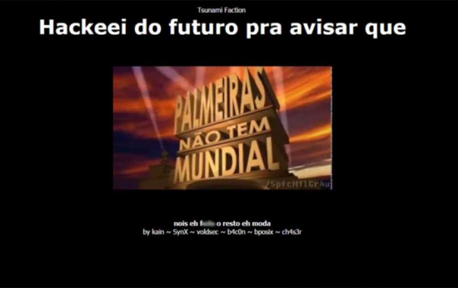 É oficial: o Palmeiras não tem mundial e a internet passa mal