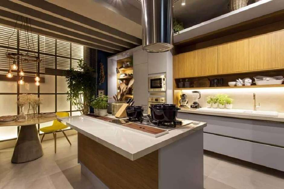 Cozinha com Ilha: Sua Cozinha mais Funcional e Moderna +36 Modelos