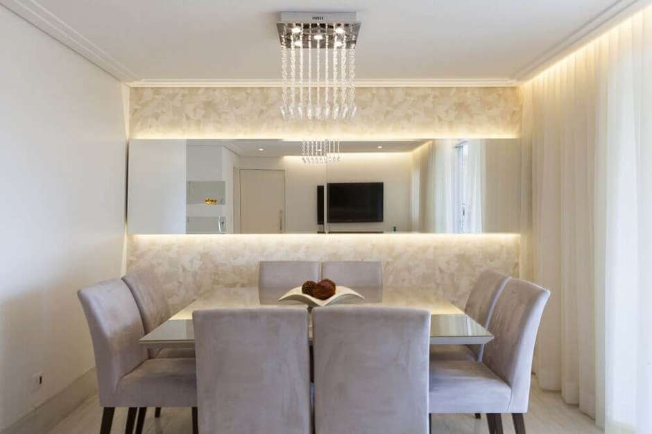 Espelho Para Sala De Jantar Dicas De Como Usar 57 Modelos Para Se Inpirar Cybele barbosa para casa cor brasília. espelho para sala de jantar dicas de