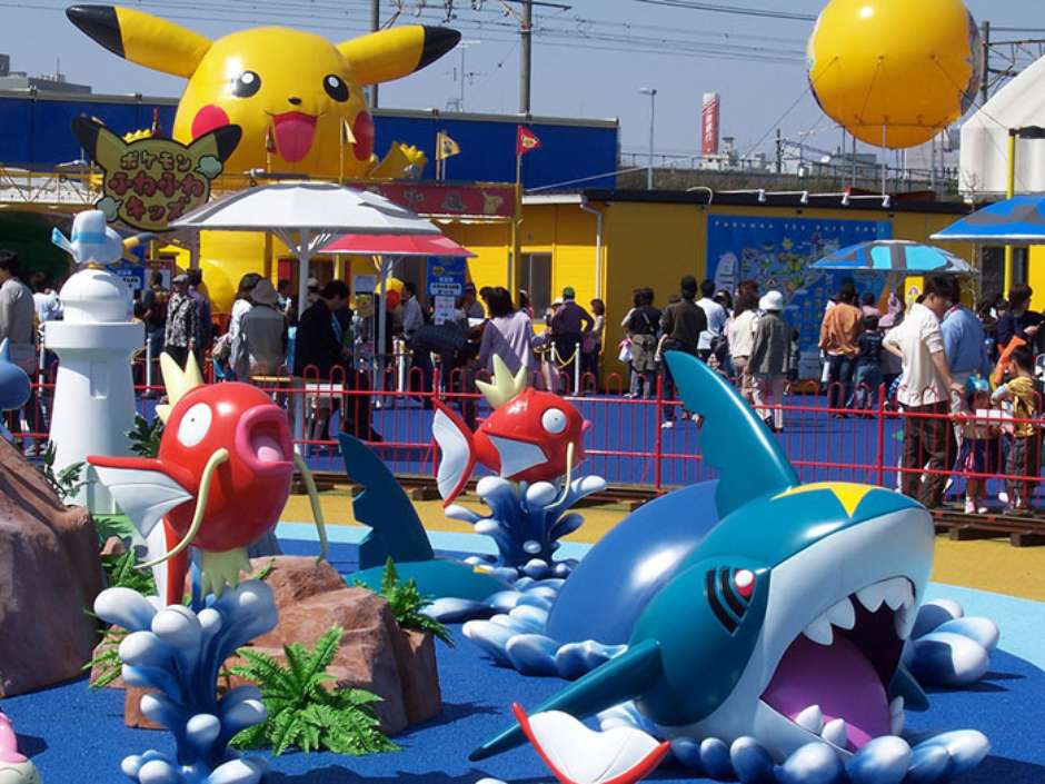 Parque temático que permite caçar pokémons de verdade na