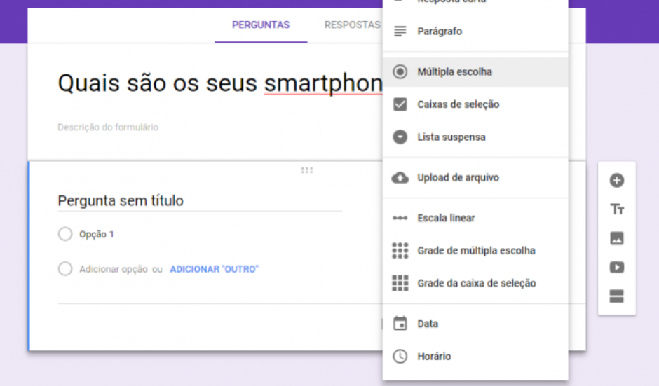 Aprenda como utilizar o Google Forms