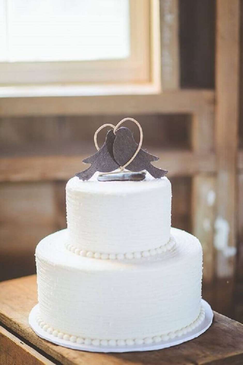 Минималистичный Свадебный Торт