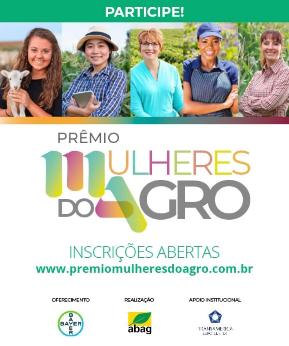 Live Globo Rural: Prêmio Mulheres do Agro - ABAG