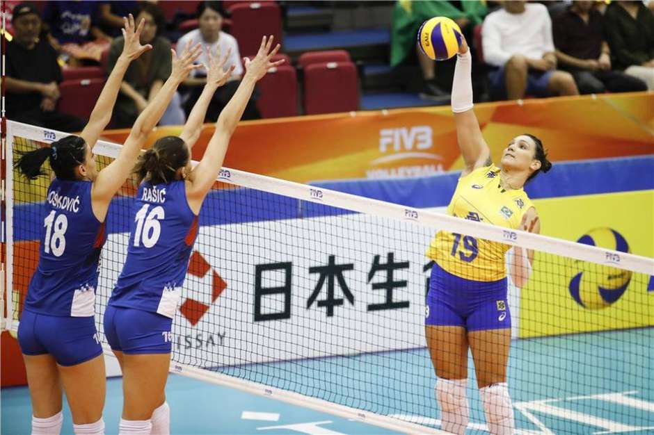 Brasil Nao Segura Servia E Perde A 1Âª No Mundial De Volei