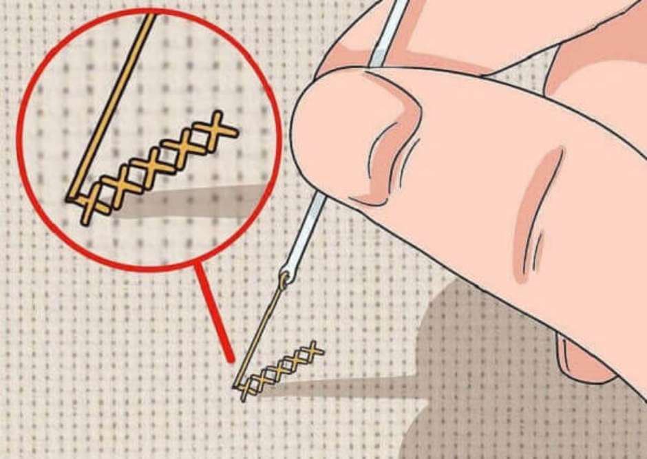 Letras Em Ponto Cruz Borde E Personalize As Suas Pecas