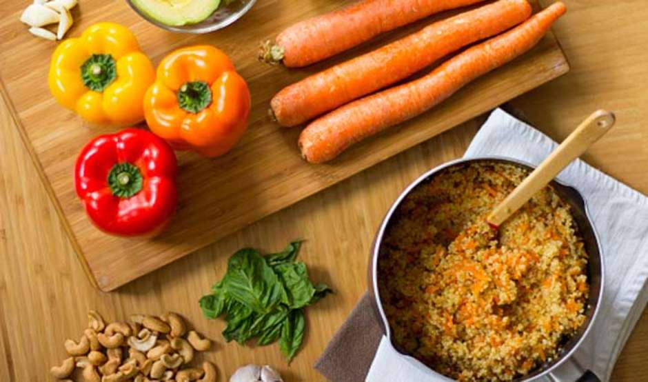 Dieta vegana para ganhar massa