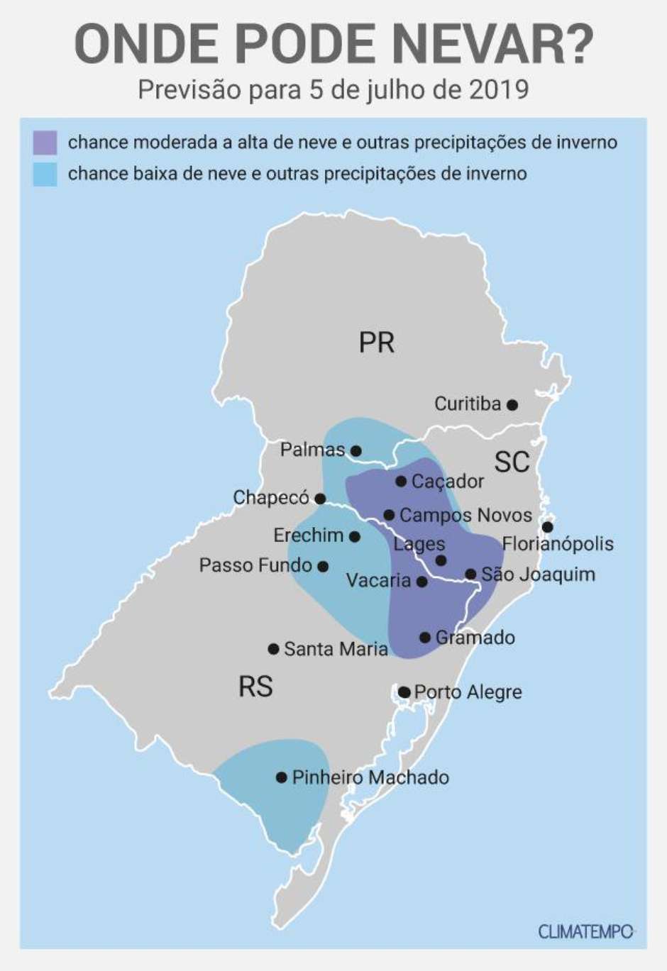 Pode Nevar No Sul Do Brasil Hoje