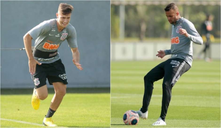 Piton e Luan falam da preparação do Timão para o Dérbi: 'Vamos pra cima'