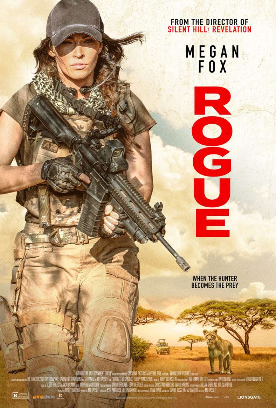 Rogue: Megan Fox enfrenta leoa assassina em trailer de filme de ação