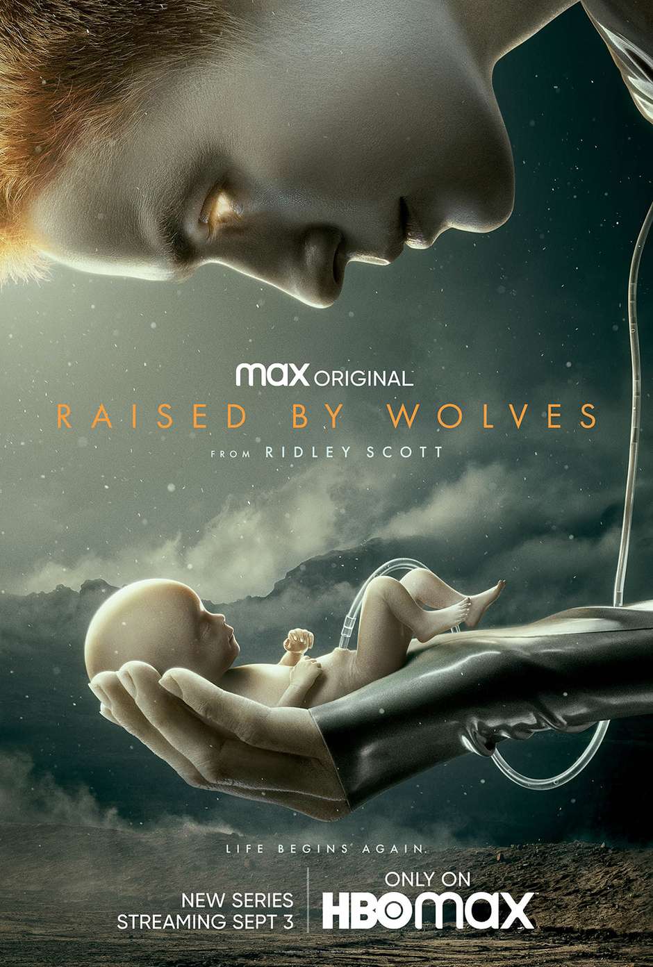 Raised by Wolves | Série original sci-fi do HBO Max com Travis Fimmel ganha trailer 1 raised-by-wolves-key-art-691x1024-1.jpeg