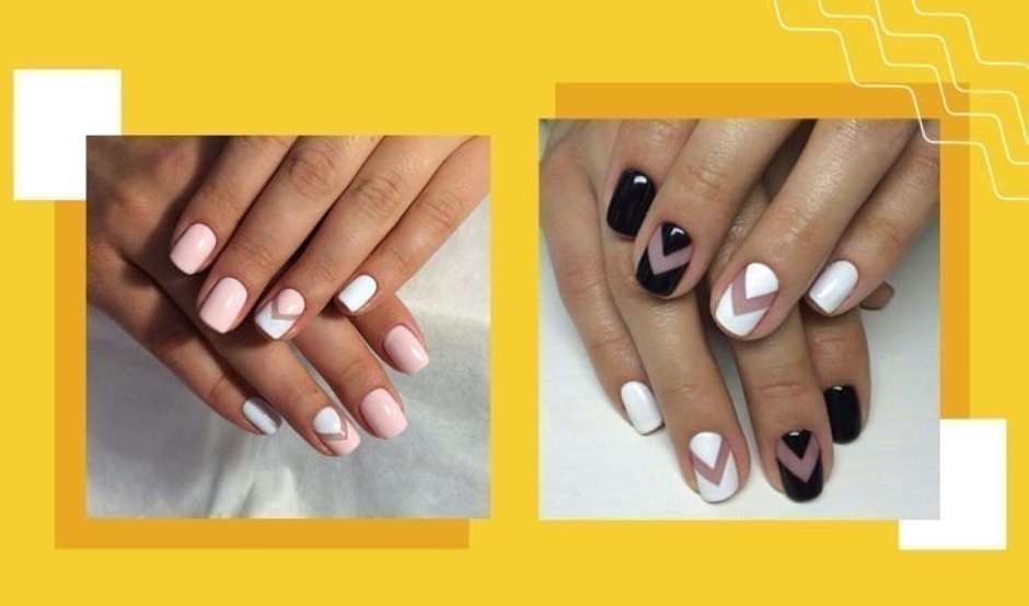 Como pintar as unhas com desenhos minimalistas