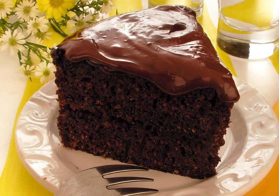 Bolo de leite condensado sem farinha de trigo