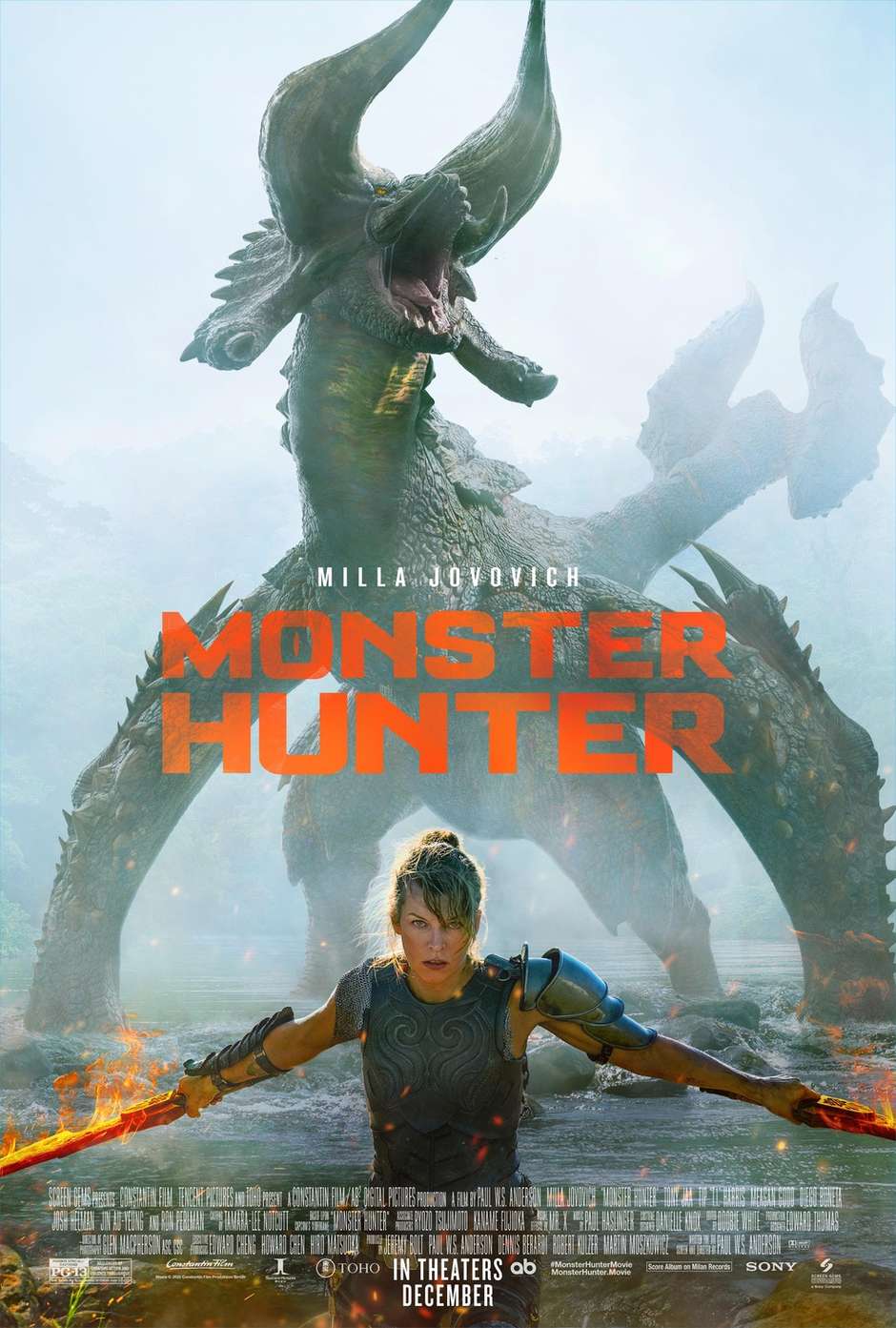 Monster hunter 2 filme de ação filme lançamento tem previsão trailer ? 