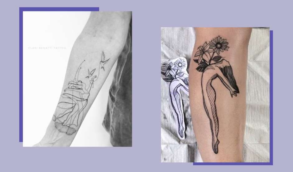 7 ideias de tatuagens que significam liberdade para você se inspirar