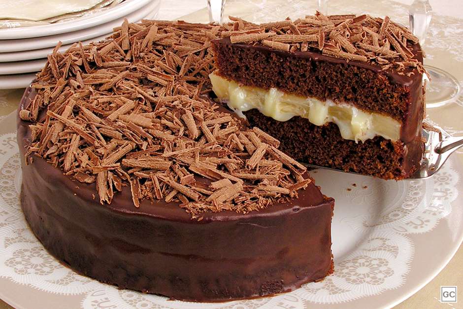 A melhor receita de bolo de chocolate - TudoGostoso