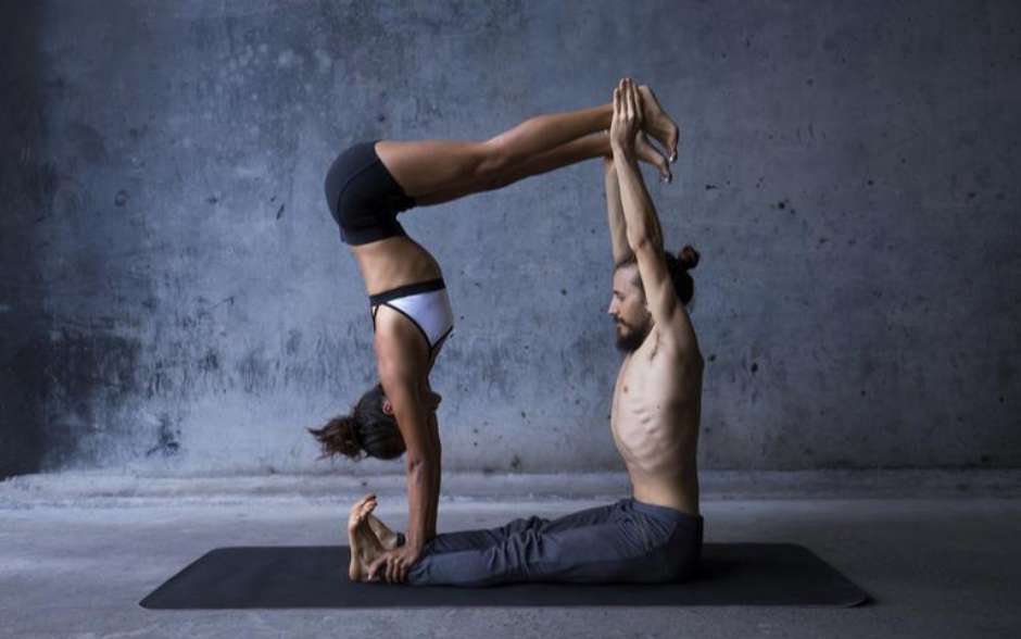 Yoga em dupla 
