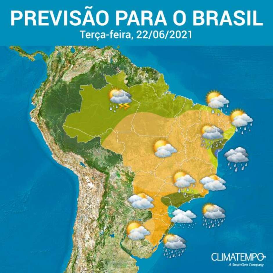 garoando mas parece que vai melhorar. - Categoria - Notícias Climatempo