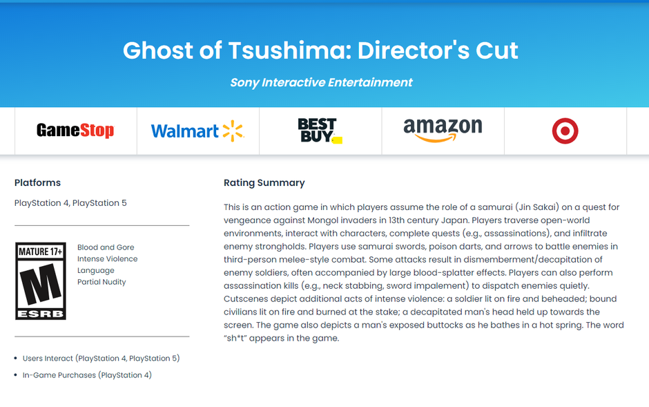 Jogo - PS5 - Ghost Of Tsushima - Versão do Diretor - Sony