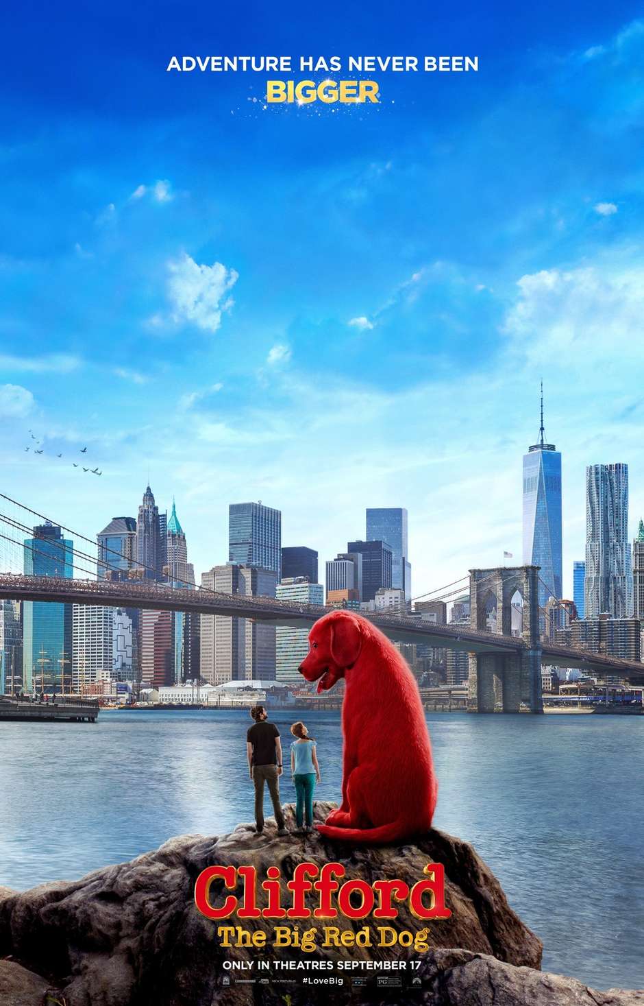 Clifford - O Gigante Cão Vermelho" ganha trailer com trilha do BTS