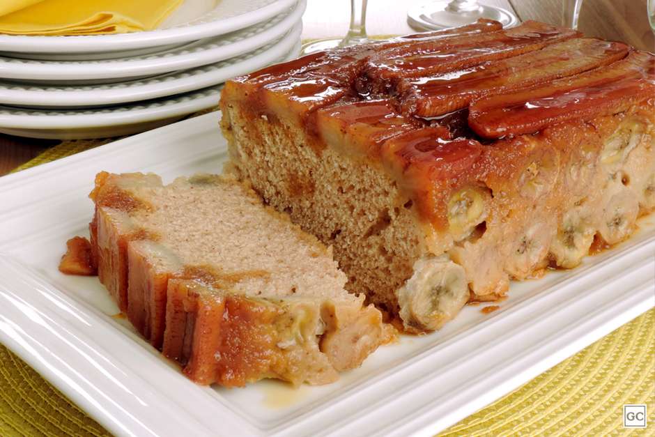 Deline - Nossas receitas: bolo de banana