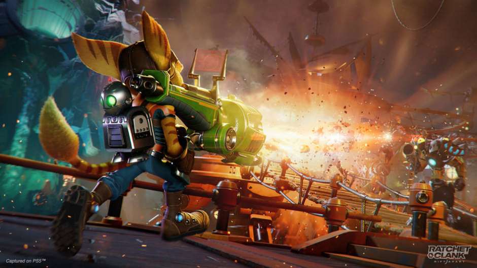 Ratchet & Clank: Uma Dimensão à Parte — Jogos exclusivos para a