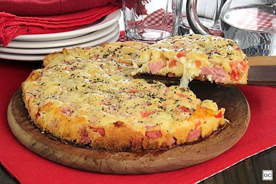 Você está pronto para uma explosão de sabores? Massa de pizza Siciliana! -  Receitas de Pizza