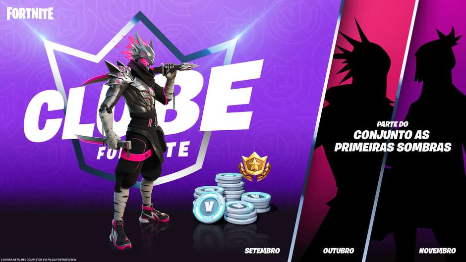 Vi é a nova skin exclusiva do Clube Fortnite em fevereiro - Millenium