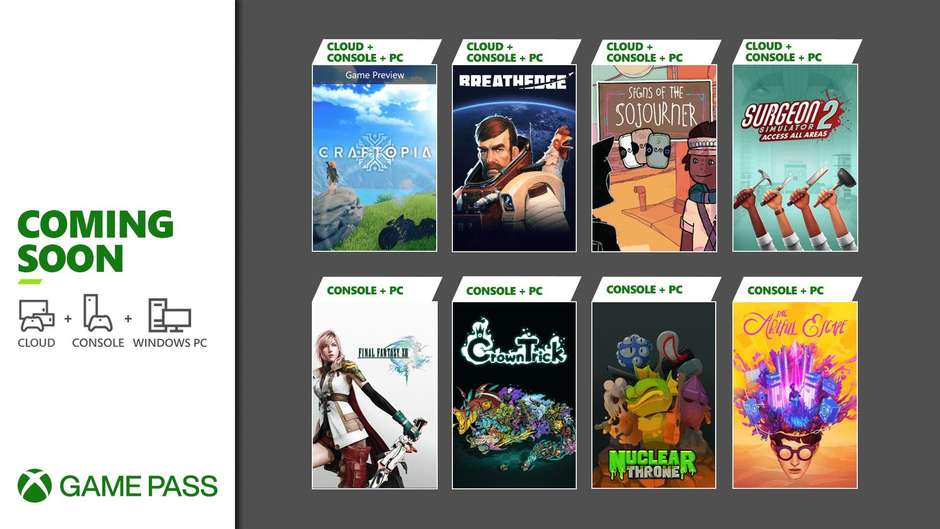 Xbox Game Pass novembro de 2021: 7 primeiros jogos listados, incluindo GTA  e Forza - Windows Club