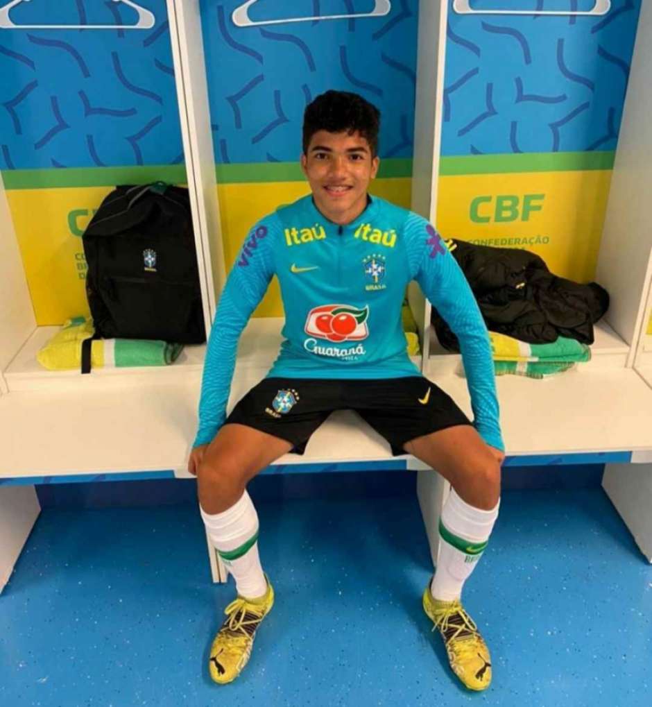 Sub15 William Gomes, do São Paulo, é novamente convocado para a Seleção