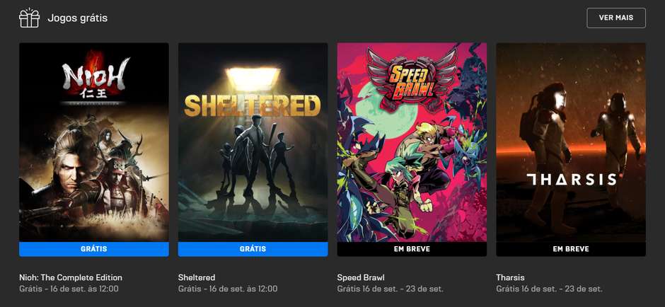 Confira 3 jogos gratuitos disponíveis na Epic Games Store - GAMER NA REAL