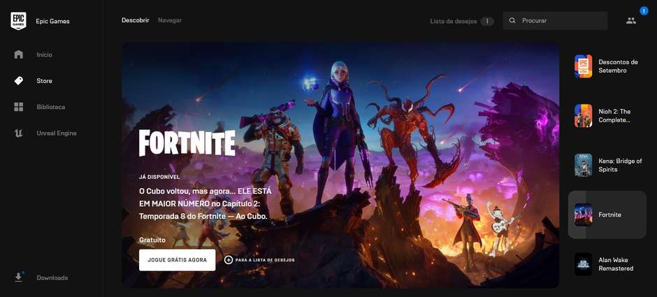 Pacote Totalmente Consciente - Epic Games Store