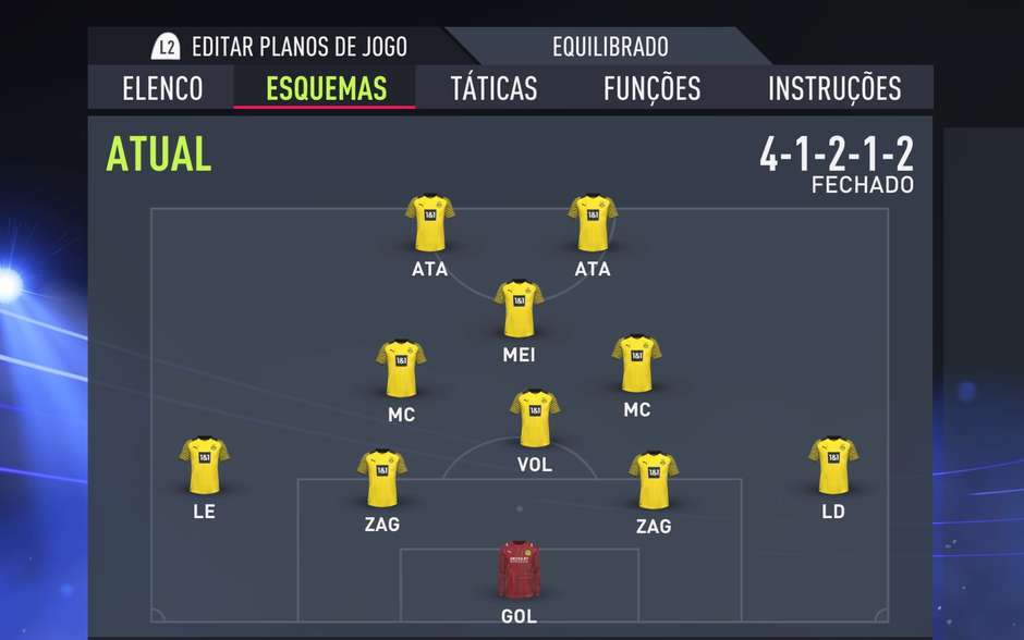 Fifa 22  Use a formação '3-4-3' para aproveitar ao máximo a