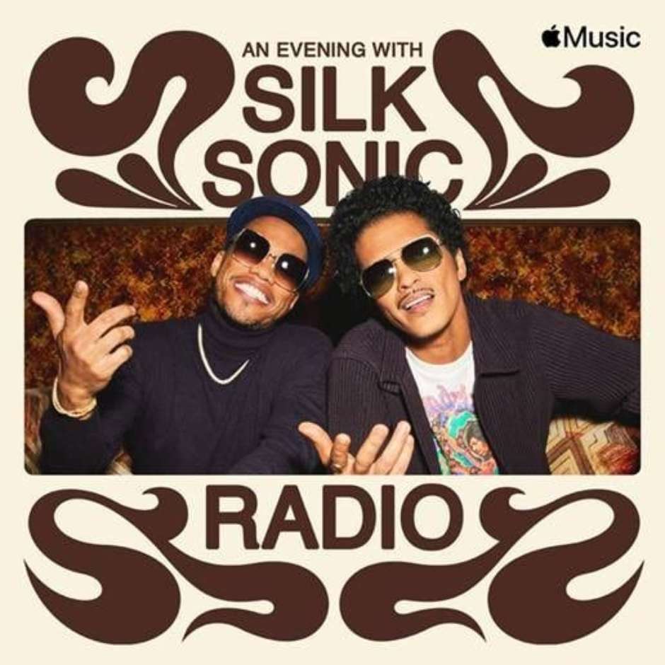 Silk Sonic, de Anderson .Paak e Bruno Mars, estreiam série An Evening With  Silk Sonic Radio