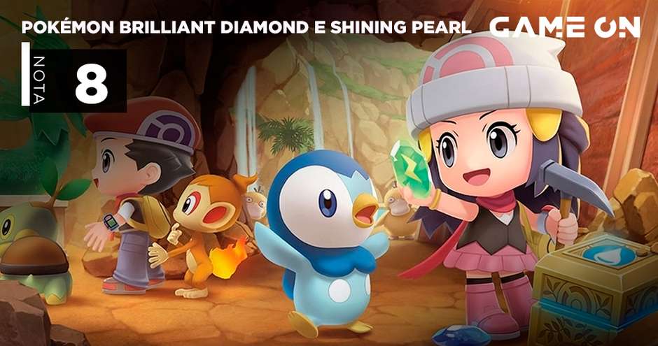 Quais são os Pokémon exclusivos de Brilliant Diamond e Shining
