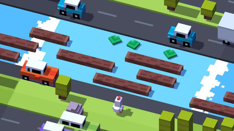 Crossy Road: Jogo da galinha chega ao Android - Mobile Gamer