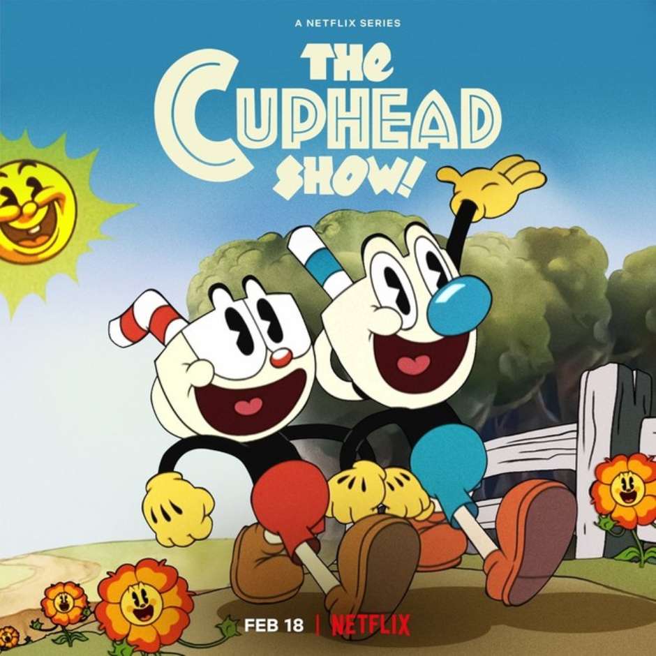 Trailer da série baseada no game Cuphead evoca animações clássicas